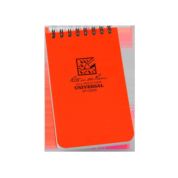 Rite in the Rain OR35 All-Weather Notebook, Orange