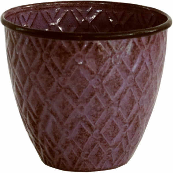 Robert Allen MPT01400 Diamond Planter, Plum