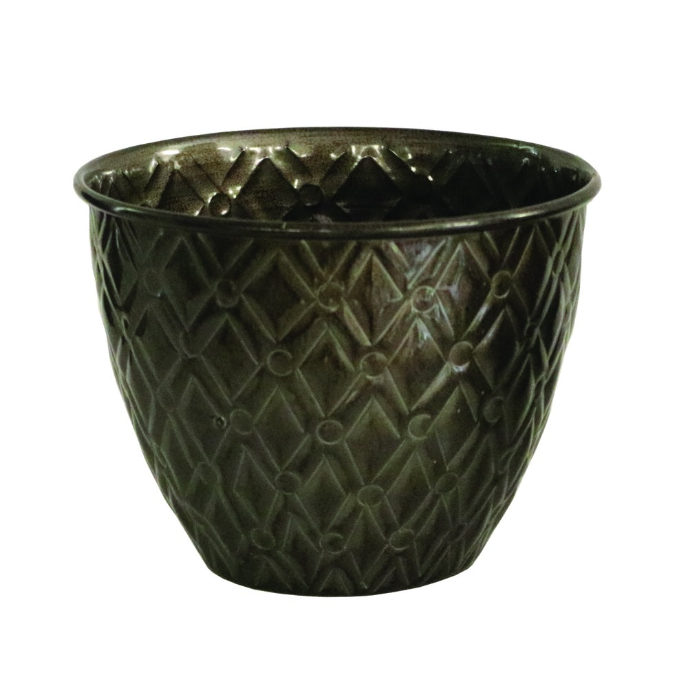 Robert Allen MPT01404 Diamond Planter, Graphite