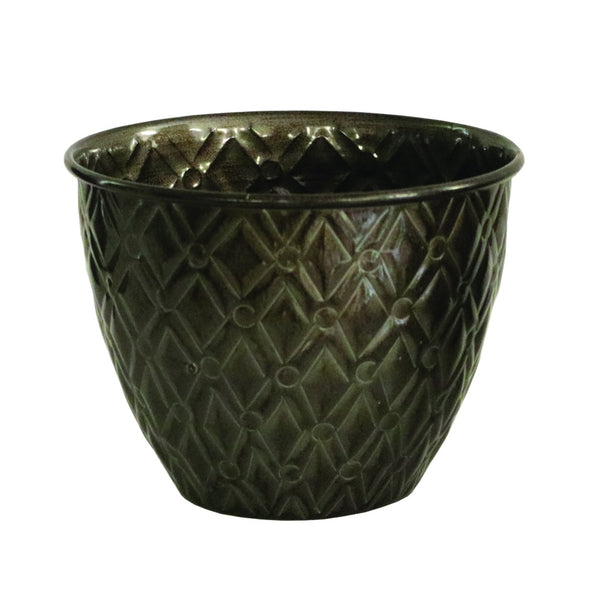 Robert Allen MPT01404 Diamond Planter, Graphite