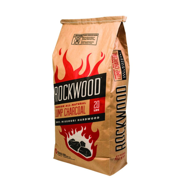 Rockwood RW20 All Natural Lump Charcoal, 20 Lbs