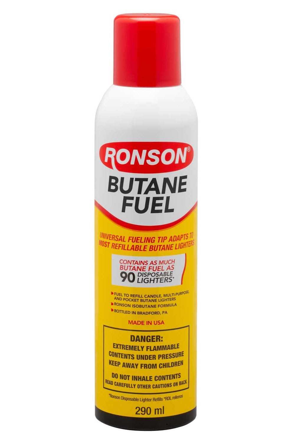 Ronson 99185 Odorized Butane Fuel, 290 Ml