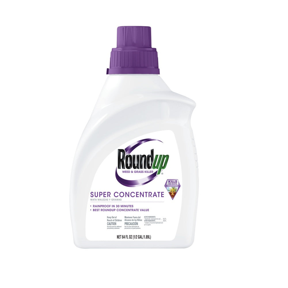 Roundup 5008510 Weed and Grass Killer, 1/2 Gallon