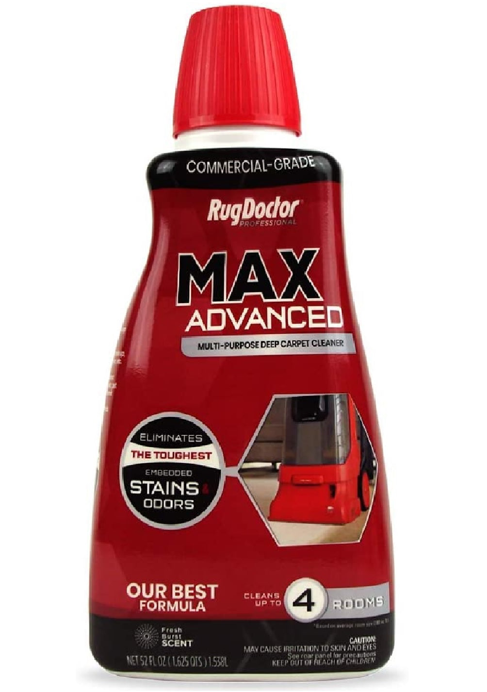 Rug Doctor 05071 MAX Advanced Multipurpose Deep Carpet Cleaner, 52 Oz