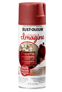 Rust-Oleum 353728 Chalk Finish Spray Paint, 12 Ounce