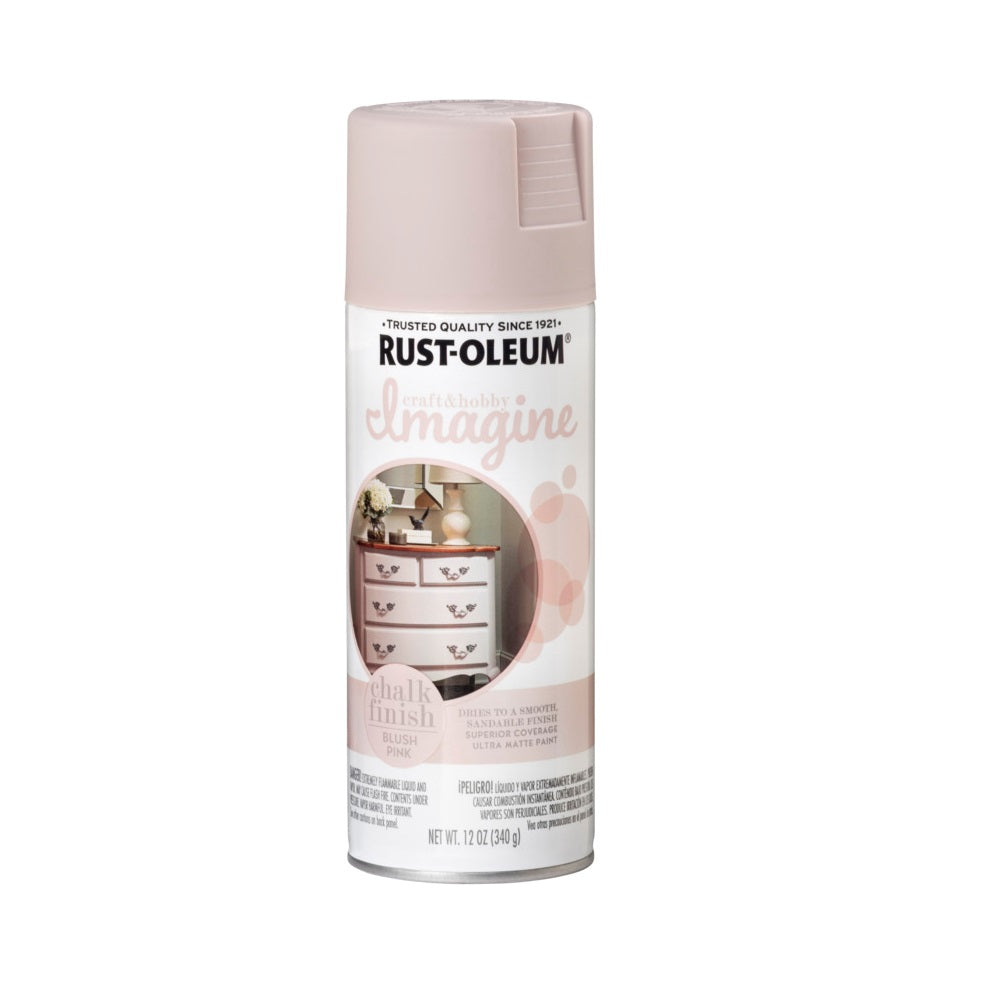 RustOleum 353563 Chalk Spray Paint, Blush Pink Toolbox Supply