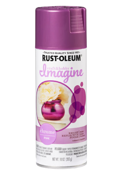 Rust-Oleum 353334 Chrome Spray Paint, Pink