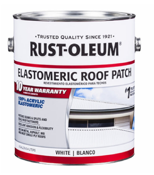 Rust-Oleum 301898 Elastomeric Roof Patch, White, Gallon