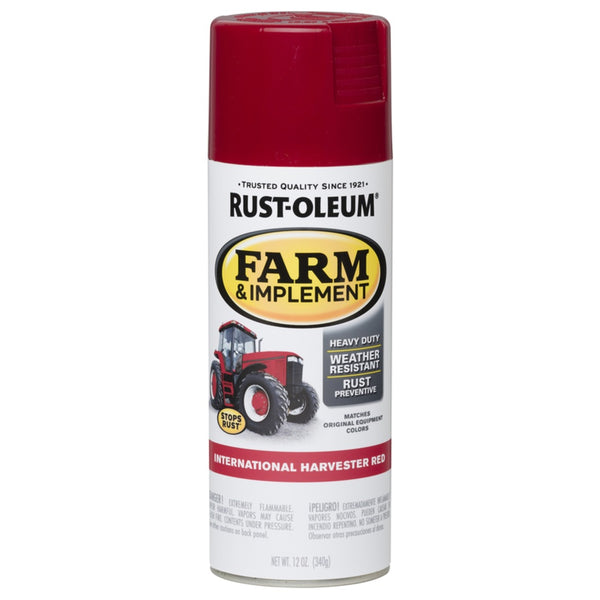Rust-Oleum 280127 Farm & Equipment Spray Paint, 12 Oz