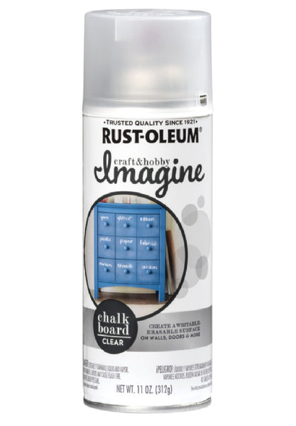 Rust-Oleum 353727 Imagine Chalkboard Spray Paint, Clear