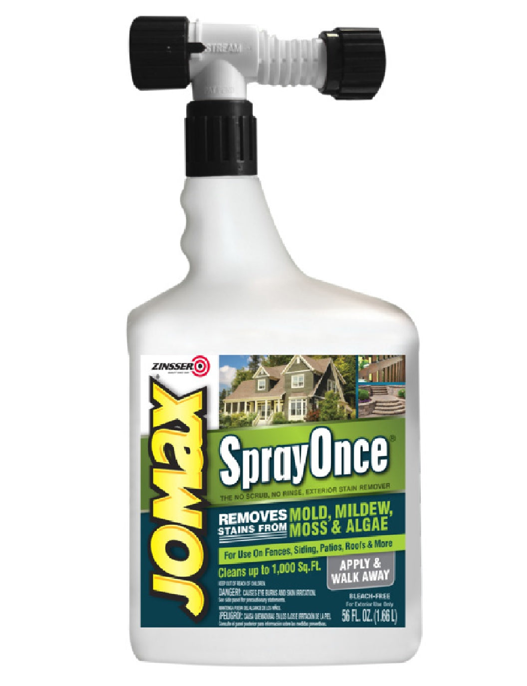Rust-Oleum 343598 Jomax Stain Remover Exterior Spray, 56 Ounce