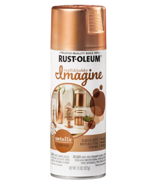 Rust-Oleum 353724 Metallic Spray Paint, Copper