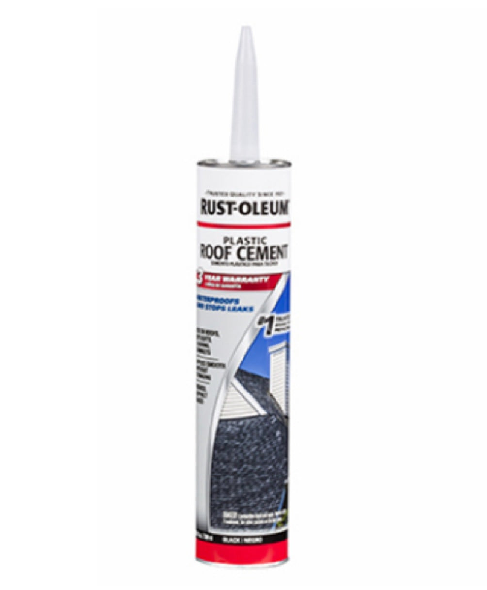 Rust-Oleum 301826 Plastic Roof Cement, Black