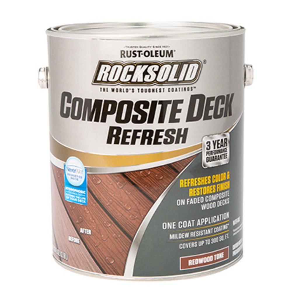 Rust-Oleum 350059 RockSolid Composite Deck Refresh, 1 Gallon
