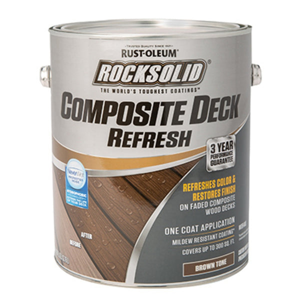 Rust-Oleum 350060 RockSolid Composite Deck Refresh, 1 Gallon