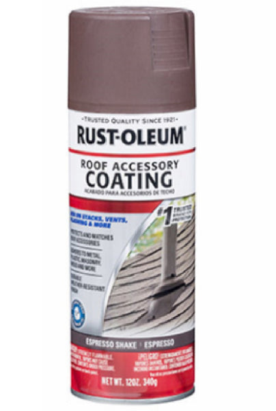 Rust-Oleum 302125 Roof Accessory Aerosol Coating, 12 Ounce