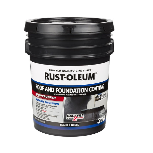 Rust-Oleum 302245 Roof and Foundation Coating, 5 Gallon