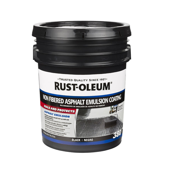 Rust-Oleum 301998 380 Series Non-Fibered Coating, Black, 5 Gallon