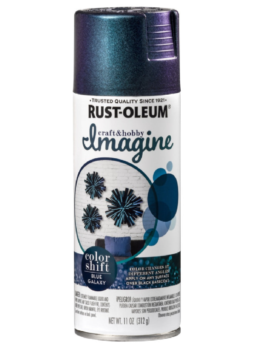 Rust-Oleum 345663 Shift Spray Paint, Blue Galaxy