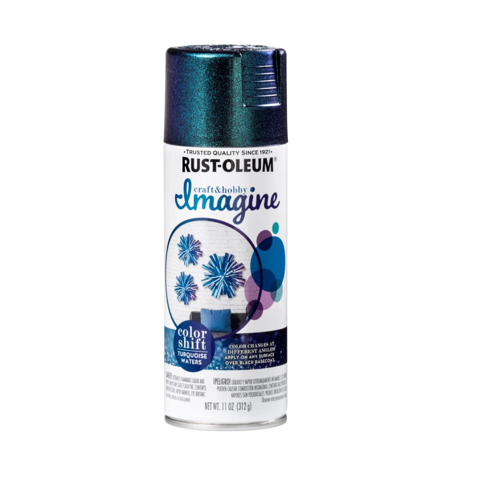 Rust-Oleum 353336 Shift Spray Paint, Turquoise Waters
