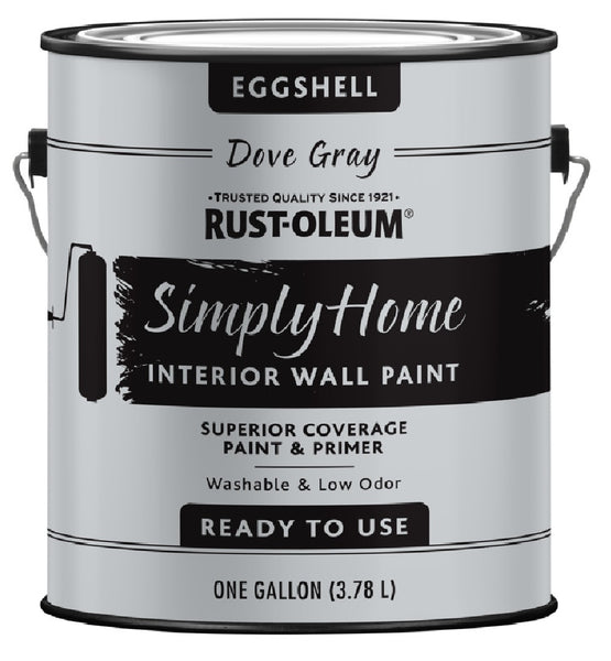 Rust-Oleum 339521 Simply Home Interior Wall Paint, Grey, 1 Gallon