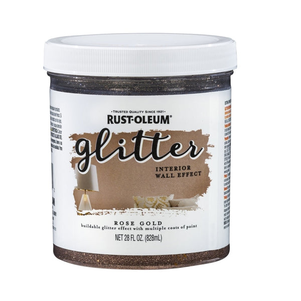 Rust-Oleum 360221 Specialty Glitter Interior Wall Paint, 28 Oz
