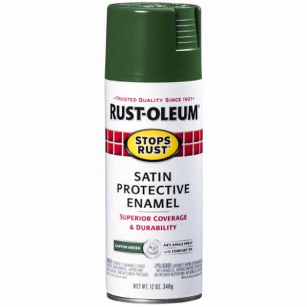Rust-Oleum 371673 Stops Rust Protective Enamel Spray Paint, 12 Ounce