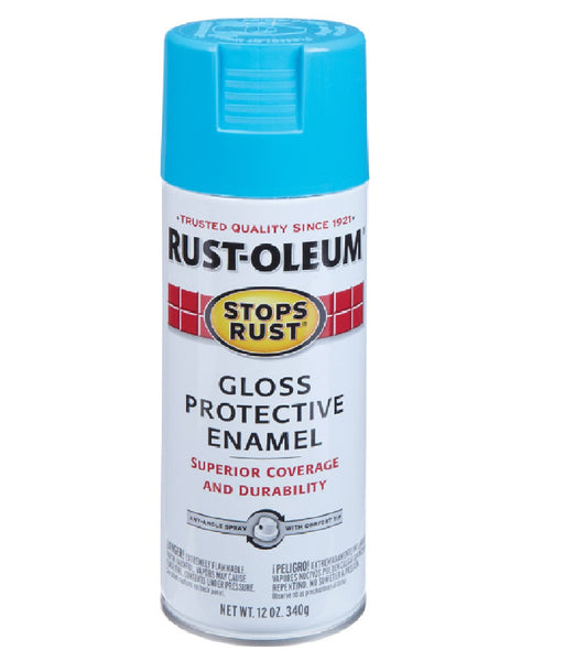 Rust-Oleum 269292 Stops Rust Spray, Maui Blue, 12 Ounce