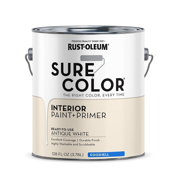 Rust-Oleum 380221 Sure Color Interior Wall Paint, 1 Gallon