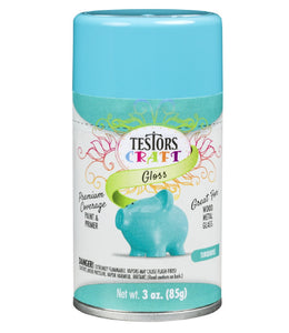 Rust-Oleum 304358 Testor Paint Spray, Turquoise