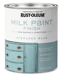 Rust-Oleum 331050 Water-Based Acrylic Milk Paint, 32 Ounce