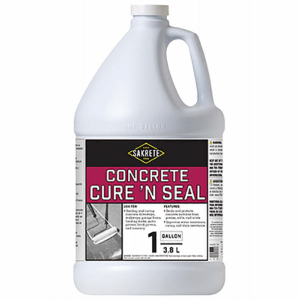 Sakrete 65455000 Cure N Seal Concrete, 1 Gallon