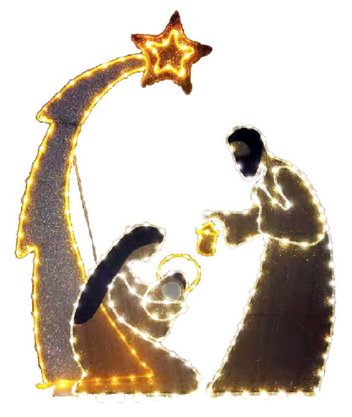 Santas Forest 62535 Christmas 2D Nativity Light