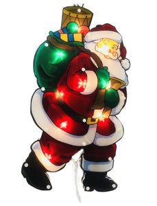 Santas Forest 36603 Christmas Double Sided Santa, 17.5 Inch