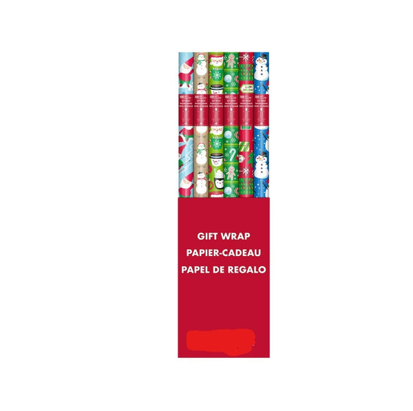 Santas Forest 68604 Christmas Gift Wrap, 30 inch