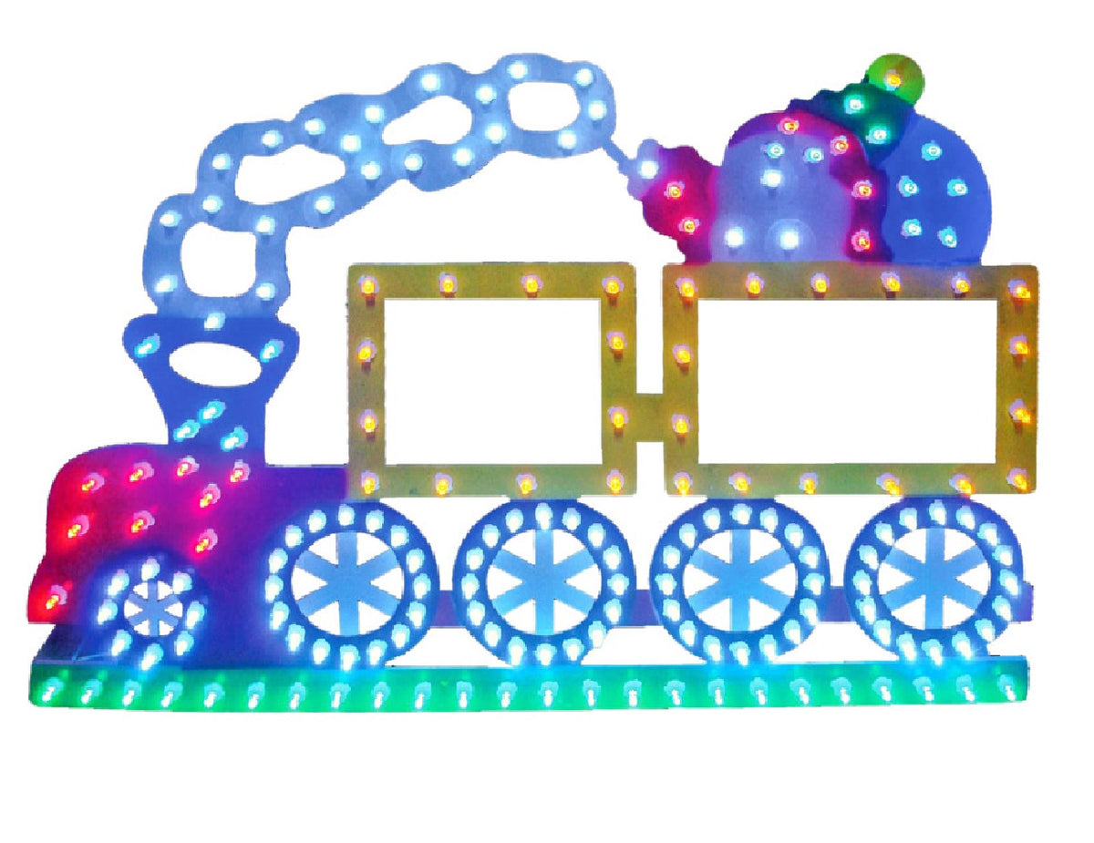 Santas Forest 60525 Christmas Lighted Train, 21 Inch