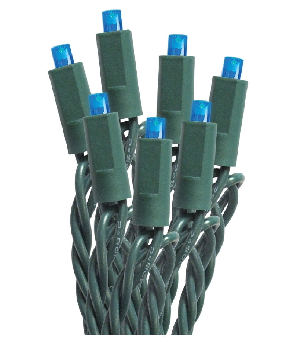 Santas Forest 27354 Christmas Micro Mini String LED Lights, Blue, 50-Lights