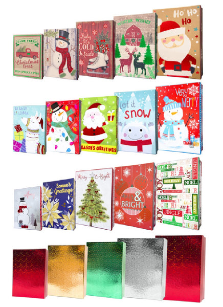 Santas Forest 69529 Christmas Paper Box Apparel Set, Assorted Color