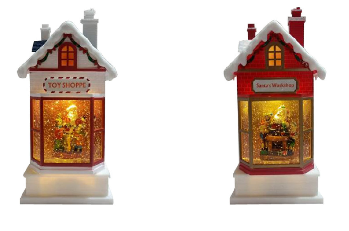 Santas Forest 21507 Christmas Santas Workshop & Toy Shop, 11 Inch
