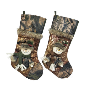 Santas Forest 49601 Christmas Stocking, 21 Inch