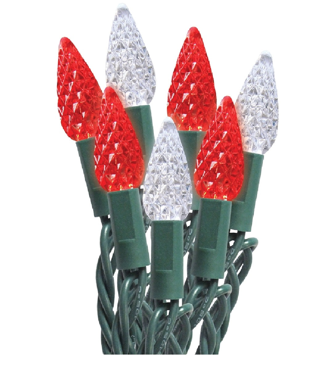 Santas Forest 29559 Christmas String LED Lights, Candy Cane