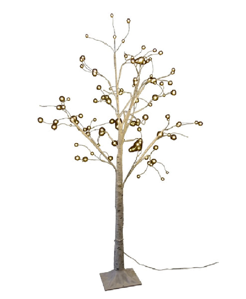 Santas Forest 36636 Christmas Triangle Twig Birch Tree, 4 Feet