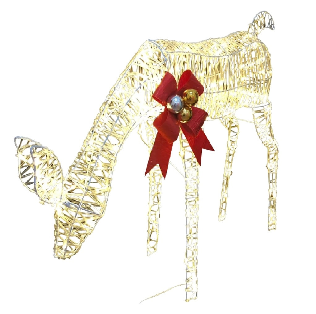 Santas Forest 58617 3D Feeding Deer, Micro