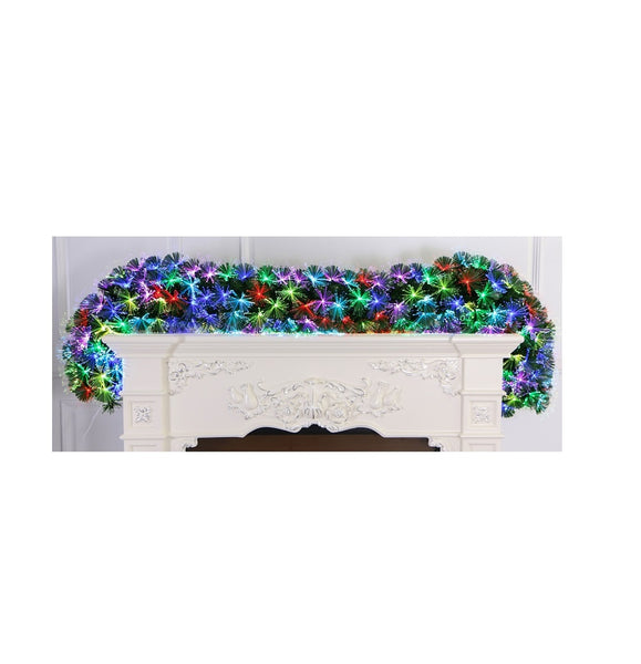 Santas Forest 54827 Firework Garland, LED, Multi-Color, 6.5 Ft