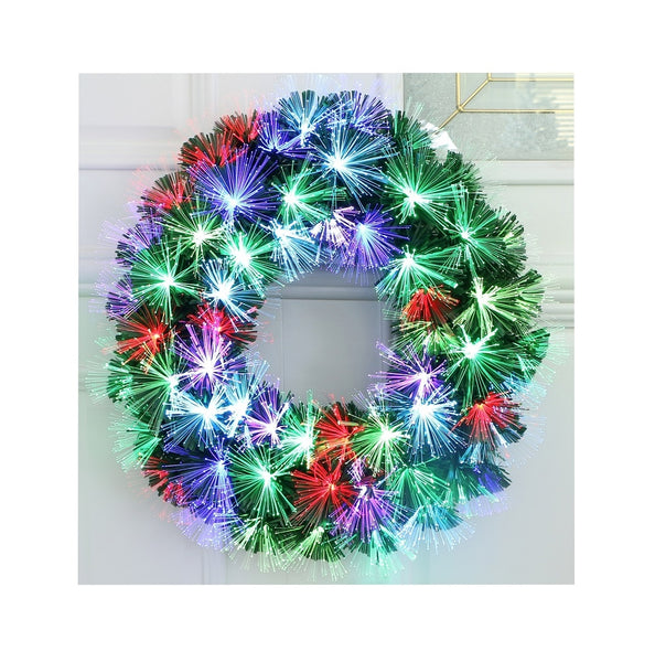 Santas Forest 54828 Firework Wreath, LED, Multi-Color, 20 inches