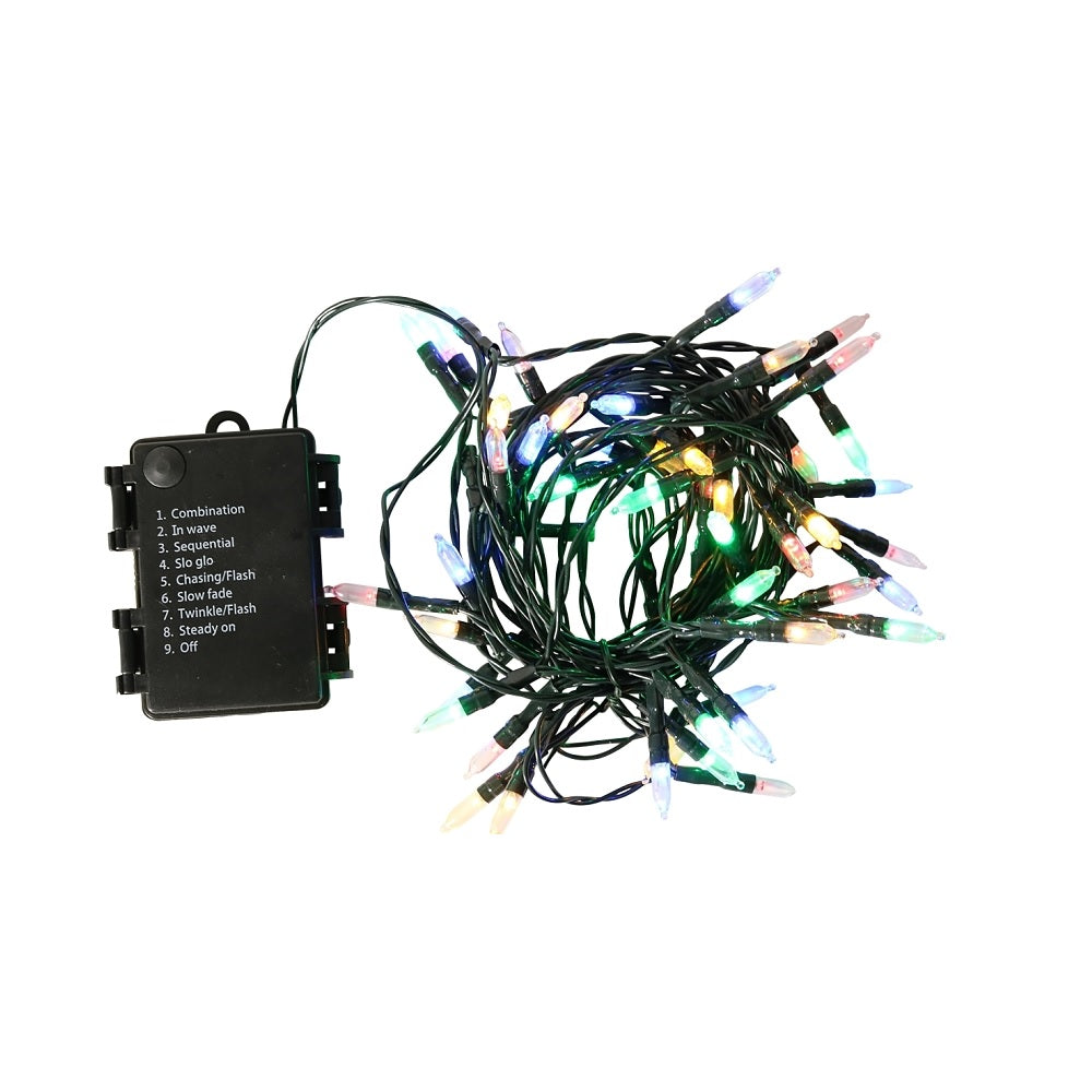 Santas Forest 03720 Mini LED Christmas Lights, Multicolor