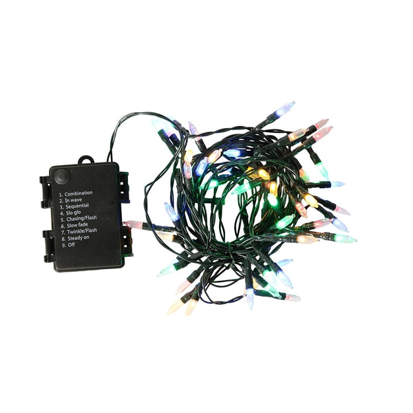 Santas Forest 03720 Mini LED Christmas Lights, Multicolor