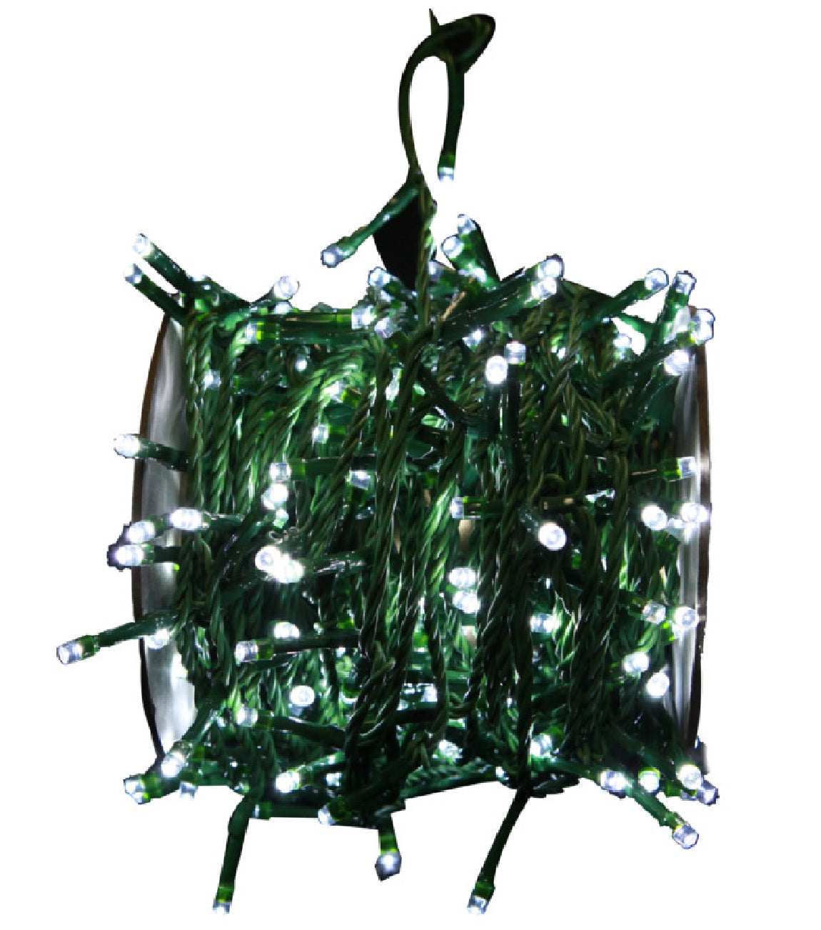 Santas Forest 03831 Rice String Light, Green, 3 VDC