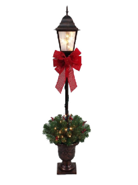 Santas Forest 27645 Yard Art Post Lamp, 4 Feet