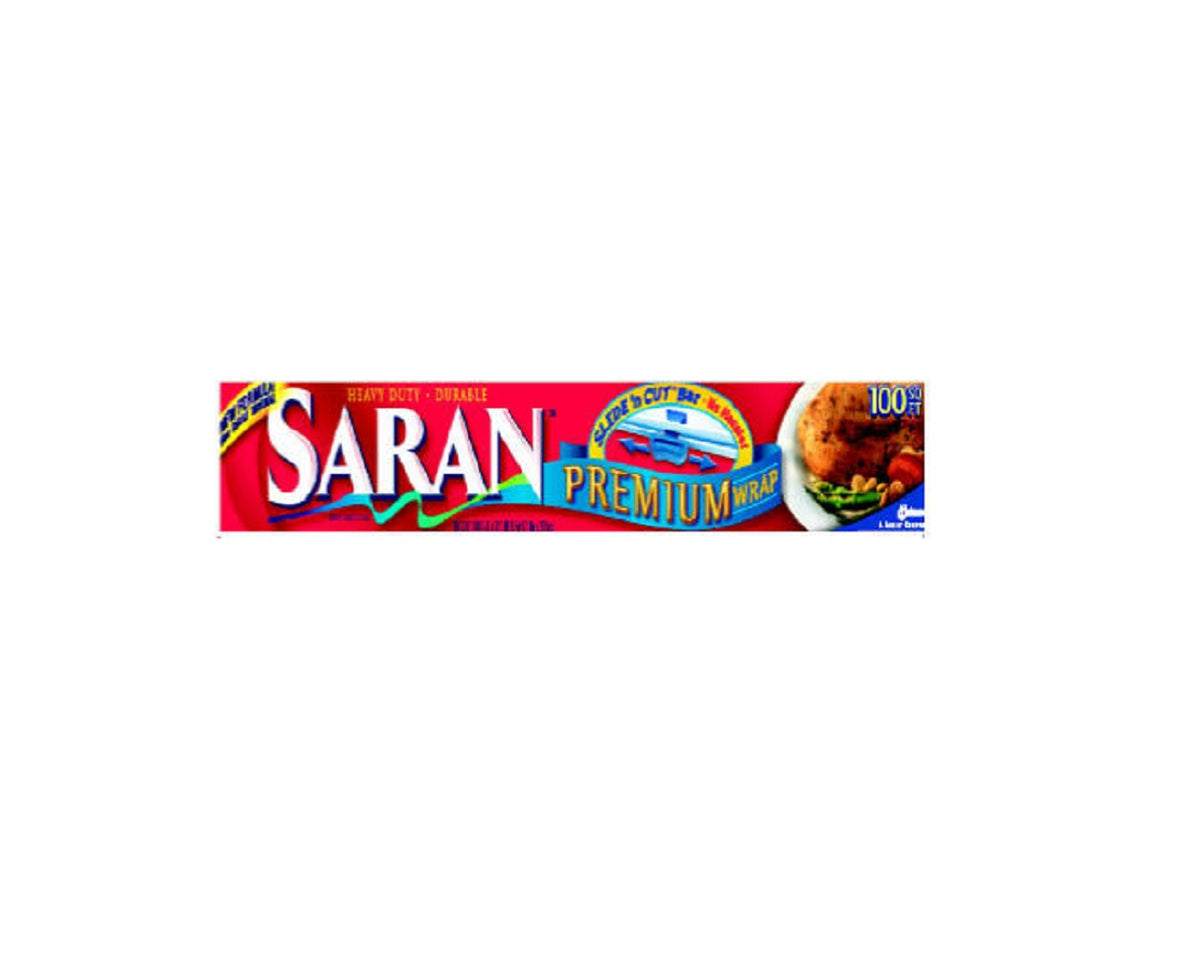 Saran 100 Sq. ft. Premium Plastic Wrap (12-Pack)